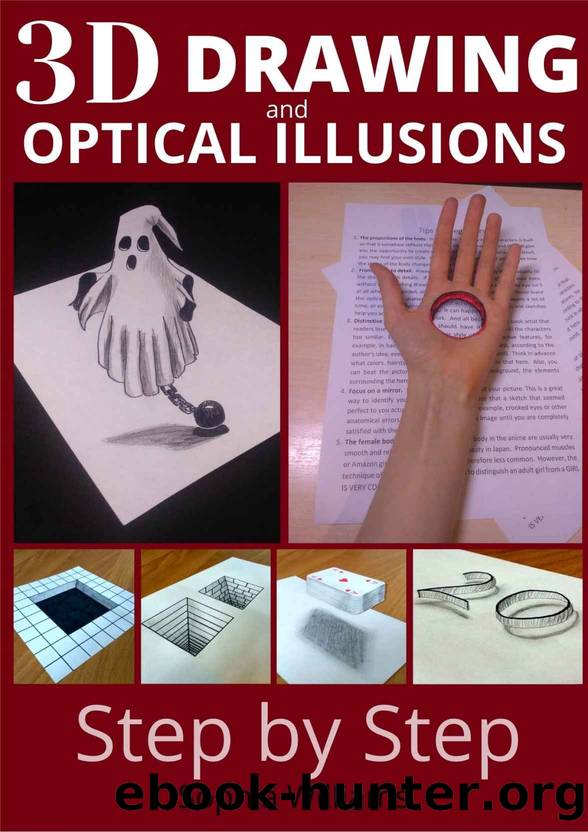 3d drawing and optical illusions: how to draw optical illusions and 3d art step by step Guide for Kids, Teens and Students. New edition by Sophia Williams