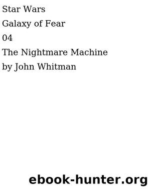 4 - the nightmare machine by Unknown