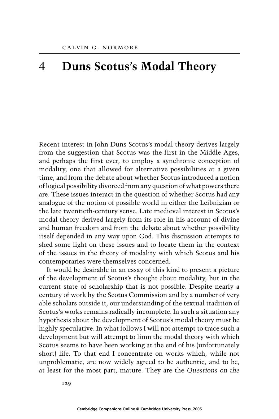 4 Modal Theory by Unknown