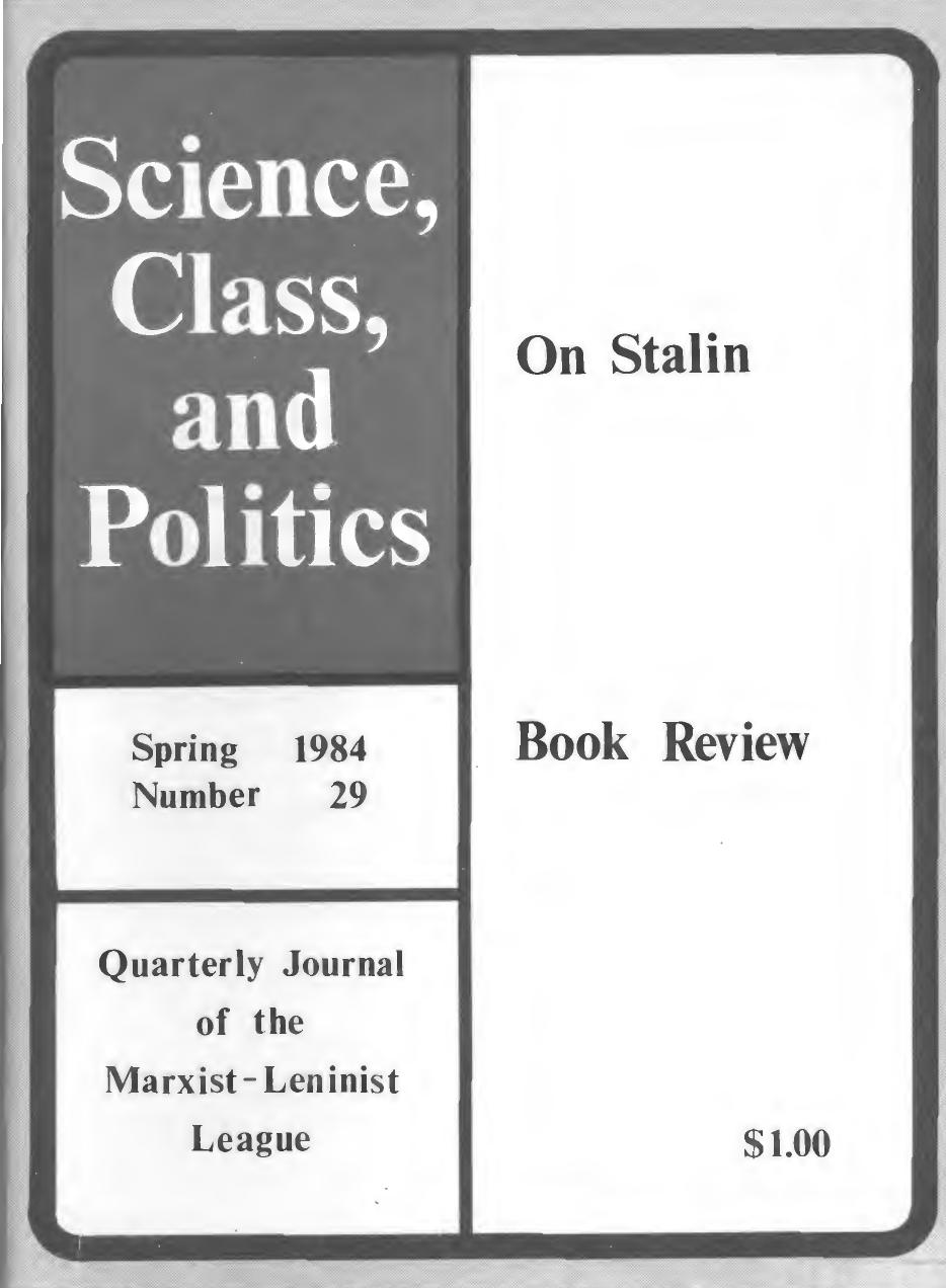 4. Science Class and Politics by On Stalin