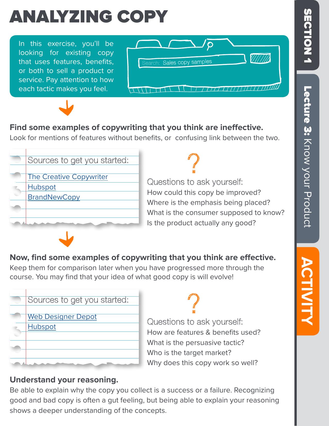 4.1 1.3 Activity by Analyze advertisements you see or hear for their usage of feature & benefit copy.pdf