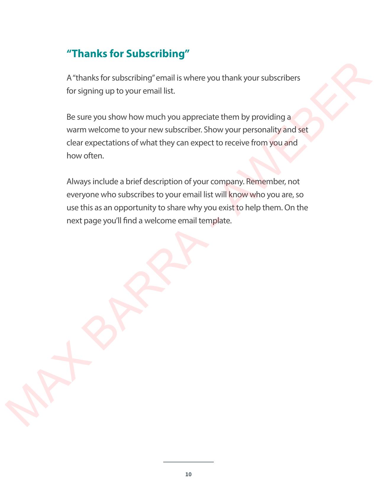 4.19 Thanks for Subscribing Email.pdf by unknow