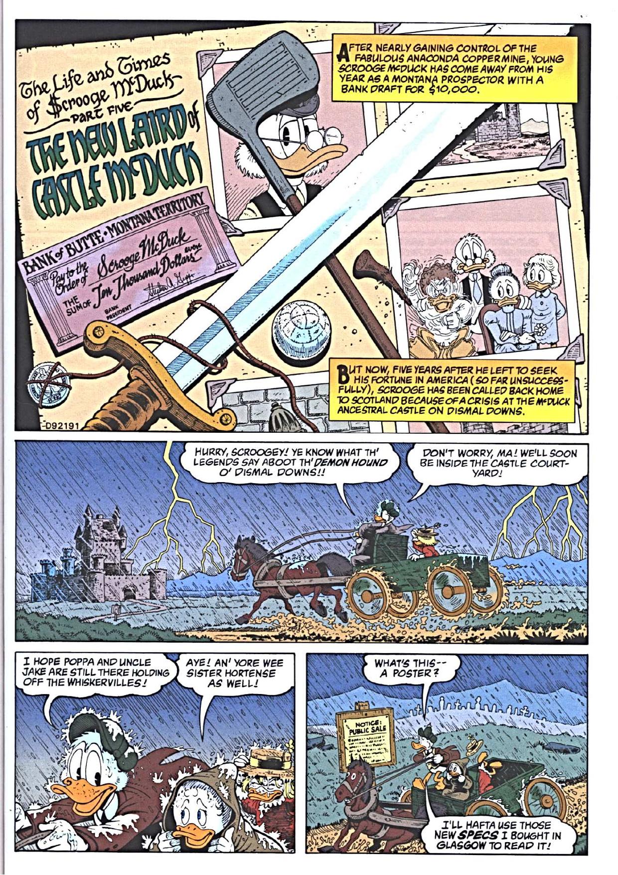 40 - The Life and Times of Scrooge McDuck 5 - The New Laird Of Castle Mcduck by AlexMagnus