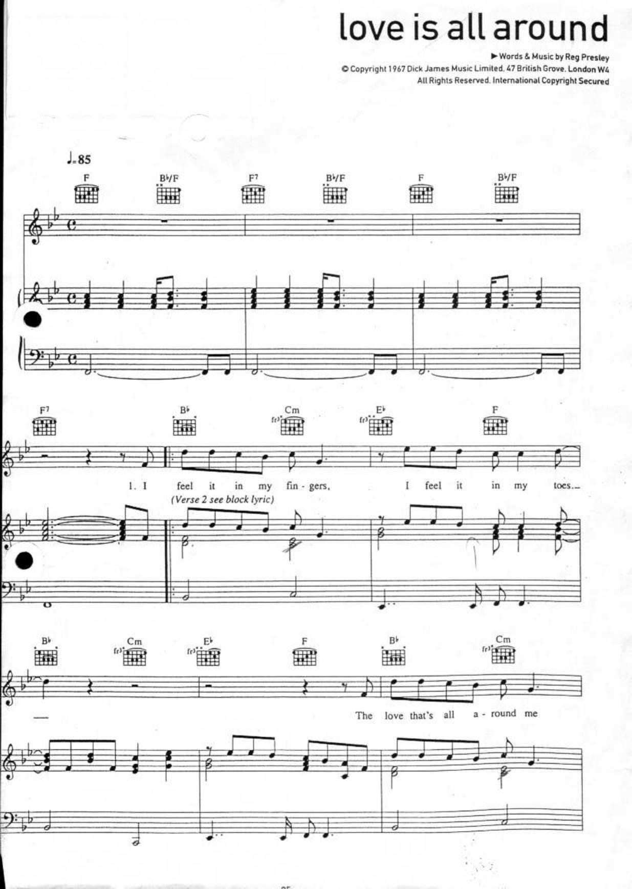 40 - Wet Wet Wet by Love is all around