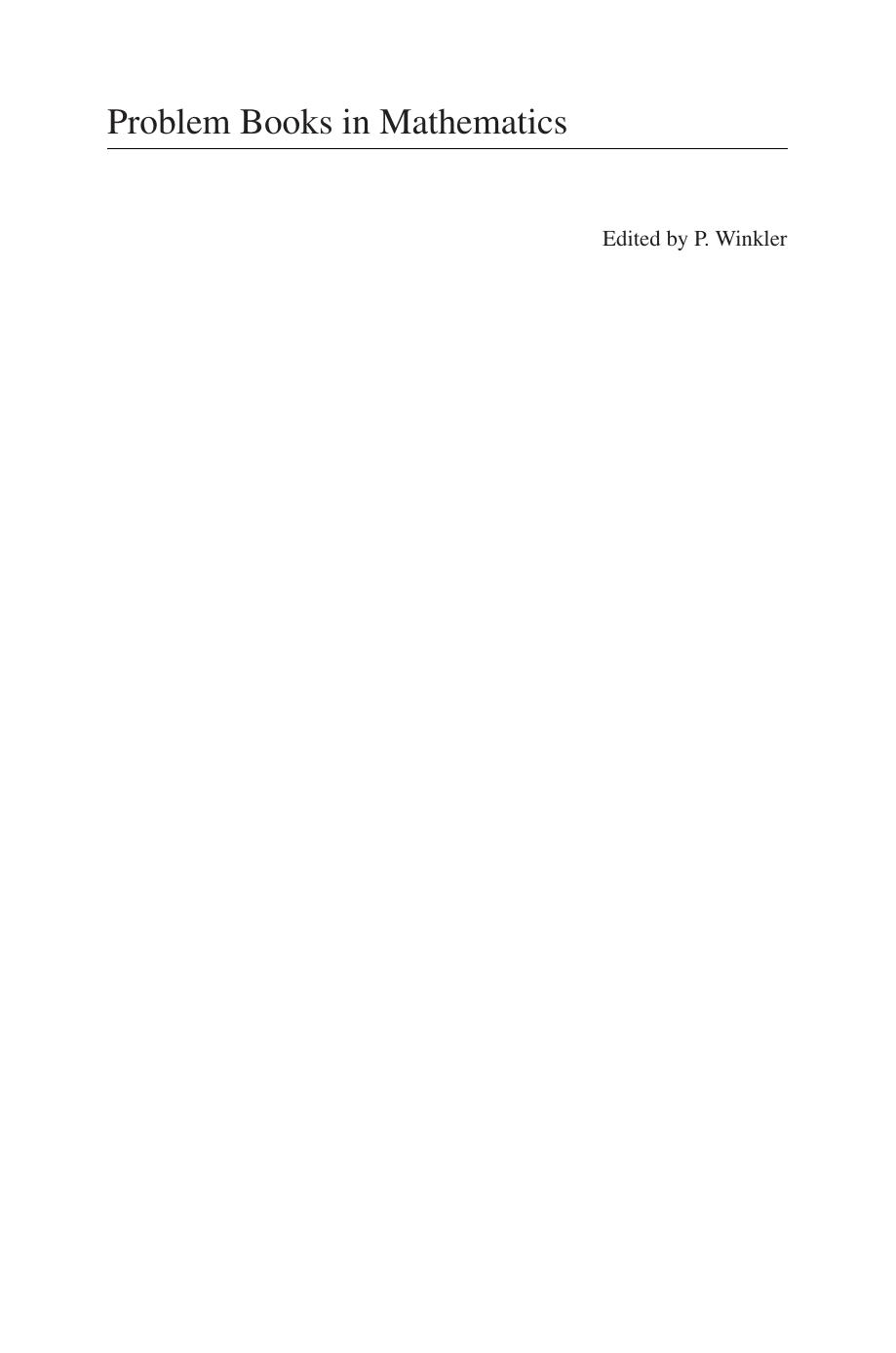 40 Puzzles and Problems in Probability and Mathematical Statistics (Repost) by Unknow
