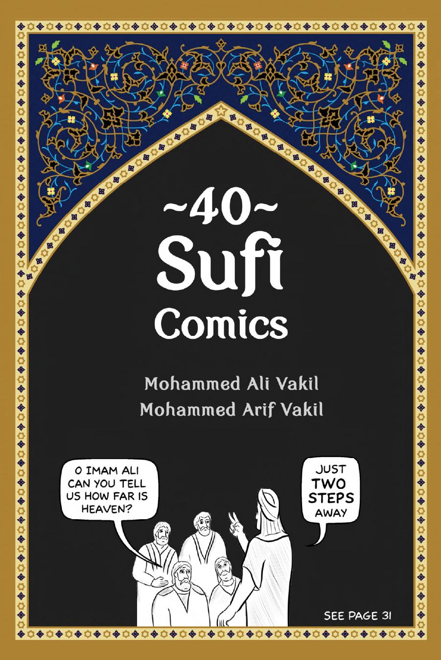 40 Sufi comics by Mohammed Ali Vakil; Mohammed Arif Vakil