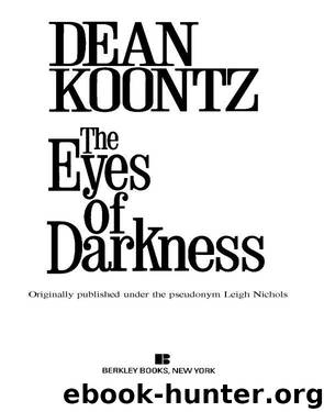40 The Eyes of Darkness by Dean Koontz