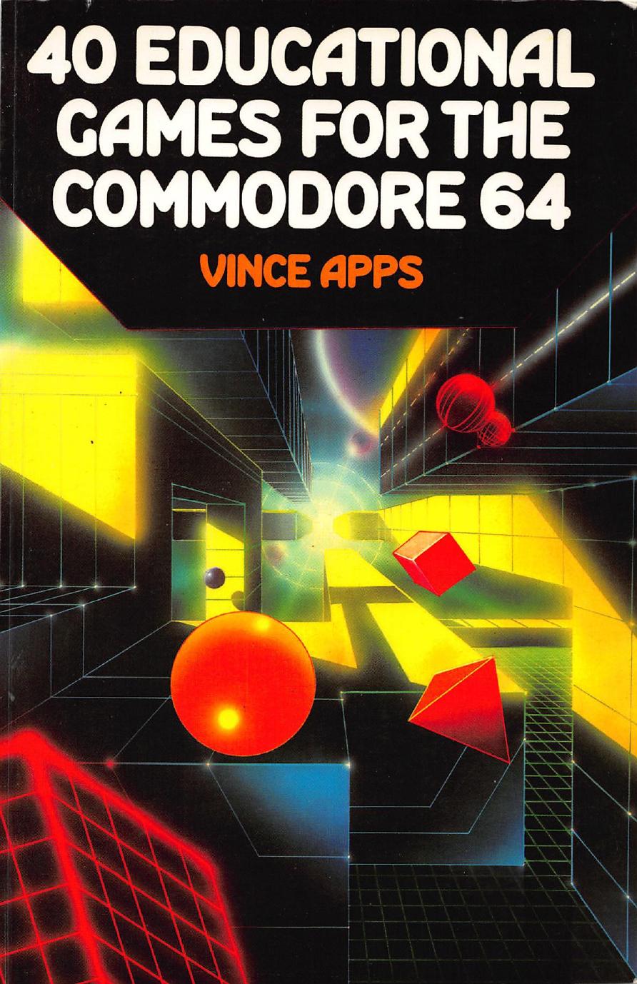 40 educational games for the commodore 64 by Unknown