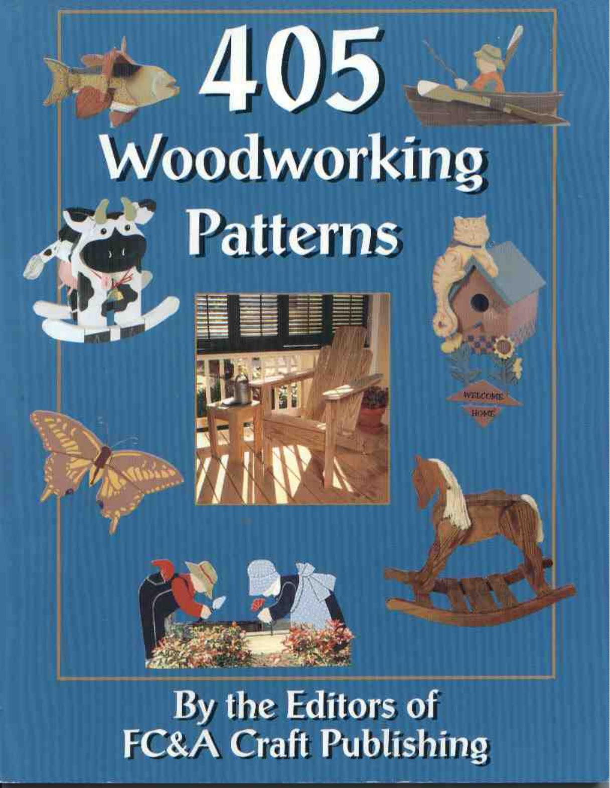 405 Woodworking Patterns by FC&A