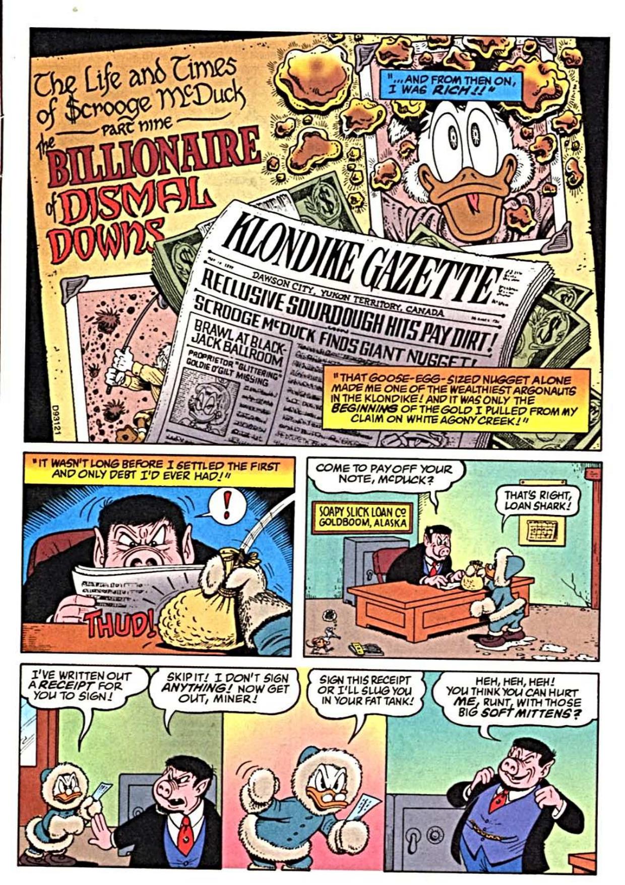44 - The Life and Times of Scrooge McDuck 9 - The Billionaire Of Dismal Downs by AlexMagnus