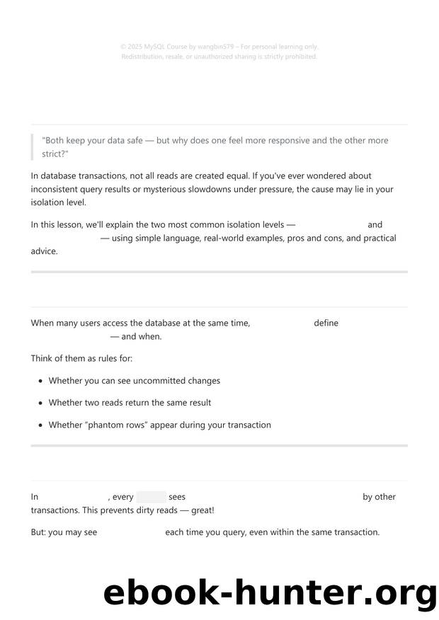 44. Read Committed vs Repeatable Read What Developers Should Know by Unknown