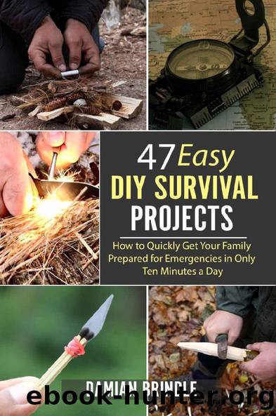 47 Easy DIY Survival Projects: How to Quickly Get Your Family Prepared for Emergencies in Only Ten Minutes a Day by Damian Brindle