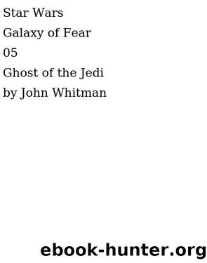 5 - ghost of the jedi by Unknown