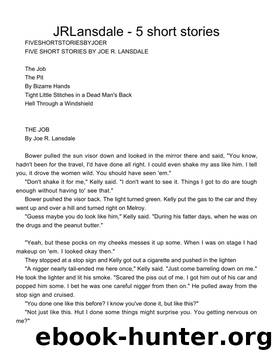 5 Short Stories by Joe R. Lansdale