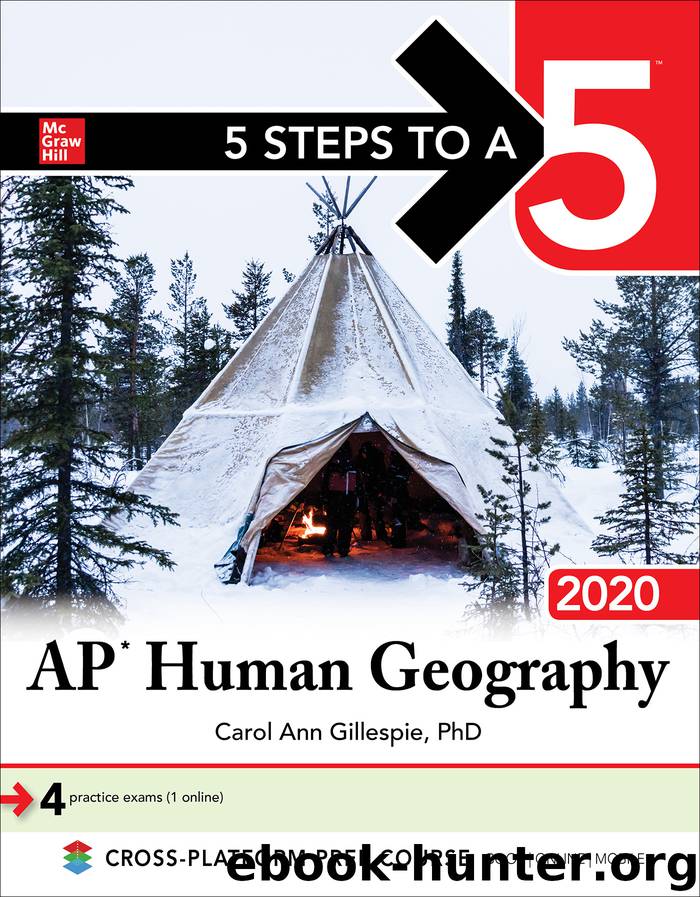 5 Steps to a 5: AP Human Geography 2020 by Carol Ann Gillespie