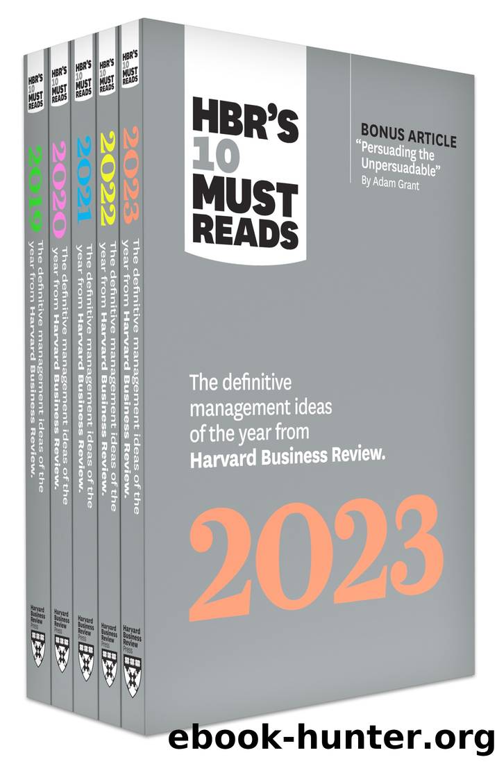 5 Years of Must Reads from HBR: 2023 Edition by Harvard Business Review
