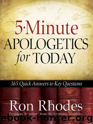 5-Minute Apologetics for Today by Ron Rhodes
