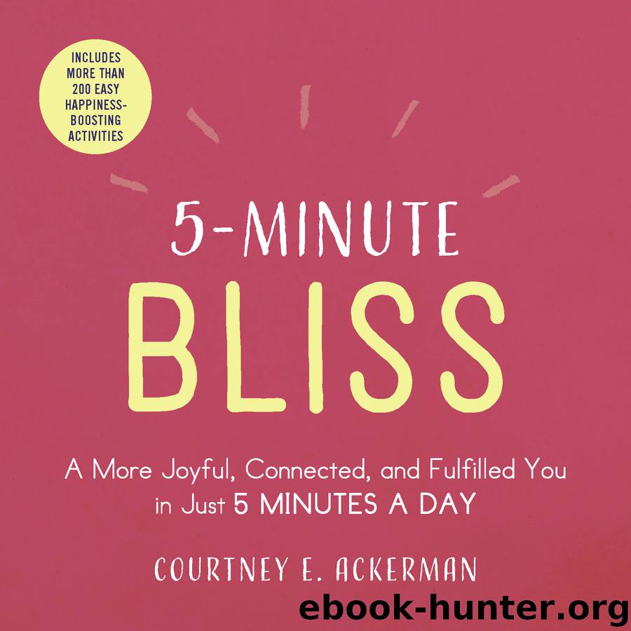 5-Minute Bliss by Courtney E. Ackerman