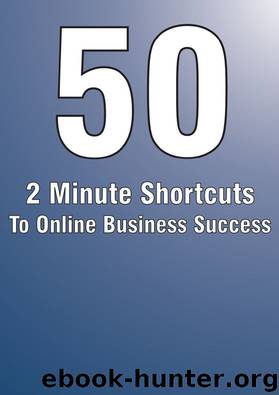 50 2 Minute Shortcuts to Online Business Success by Norman Thekiso