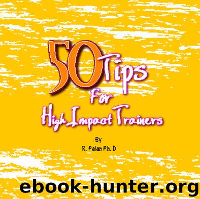 50 Tips for High Impact Training by R. Palan
