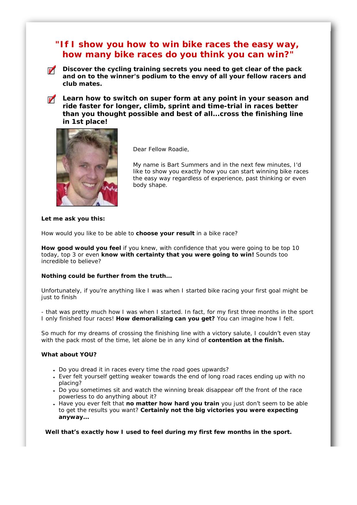 50 Top Bike Racing Tips. by Best of Kuszter's Collection