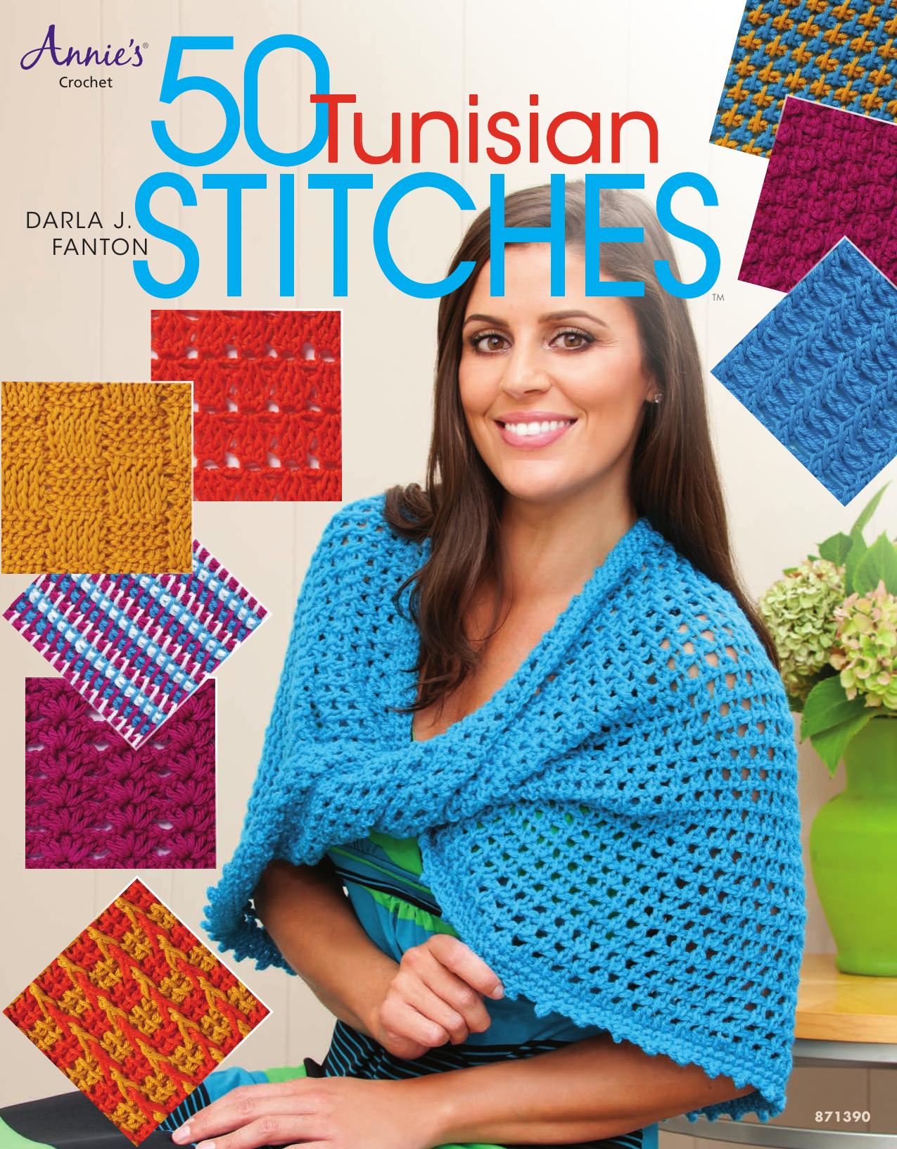 50 Tunisian Stitches by Darla J. Fanton