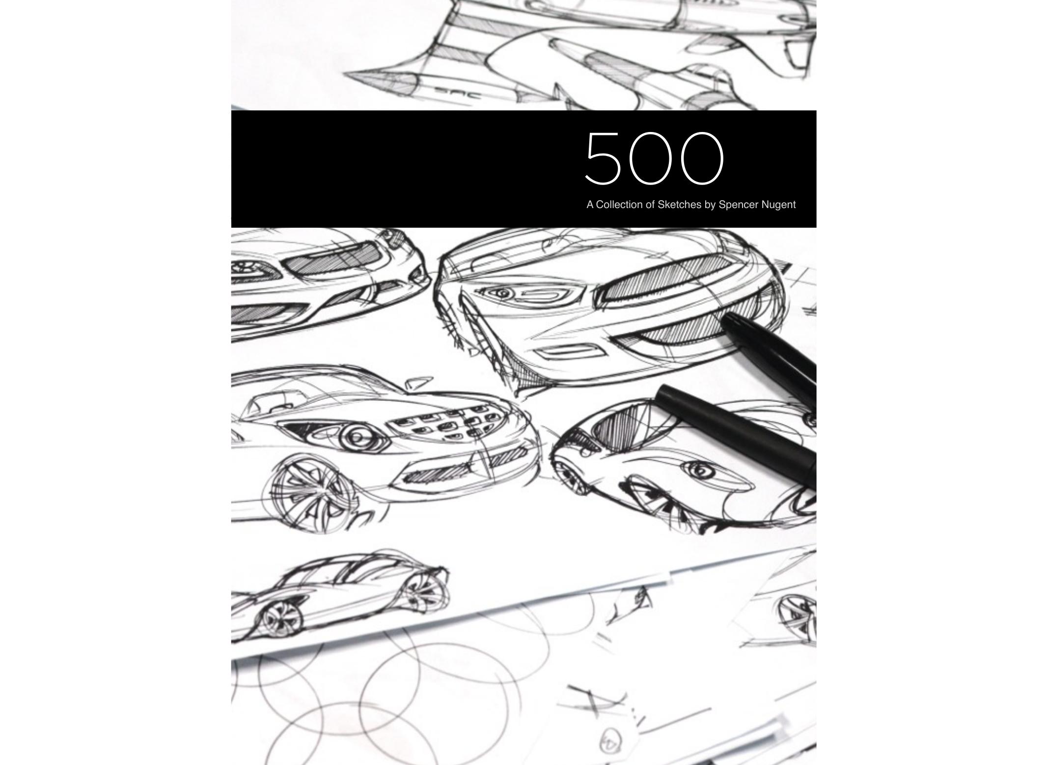 500 A Collection of Sketches by Unknow