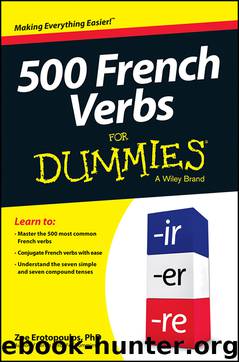 500 French Verbs For Dummies by Erotopoulos