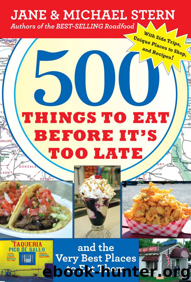 500 Things to Eat Before It's Too Late by Jane Stern