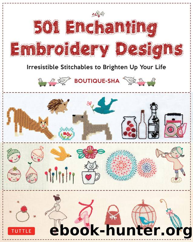 501 Enchanting Embroidery Designs by Boutique-Sha