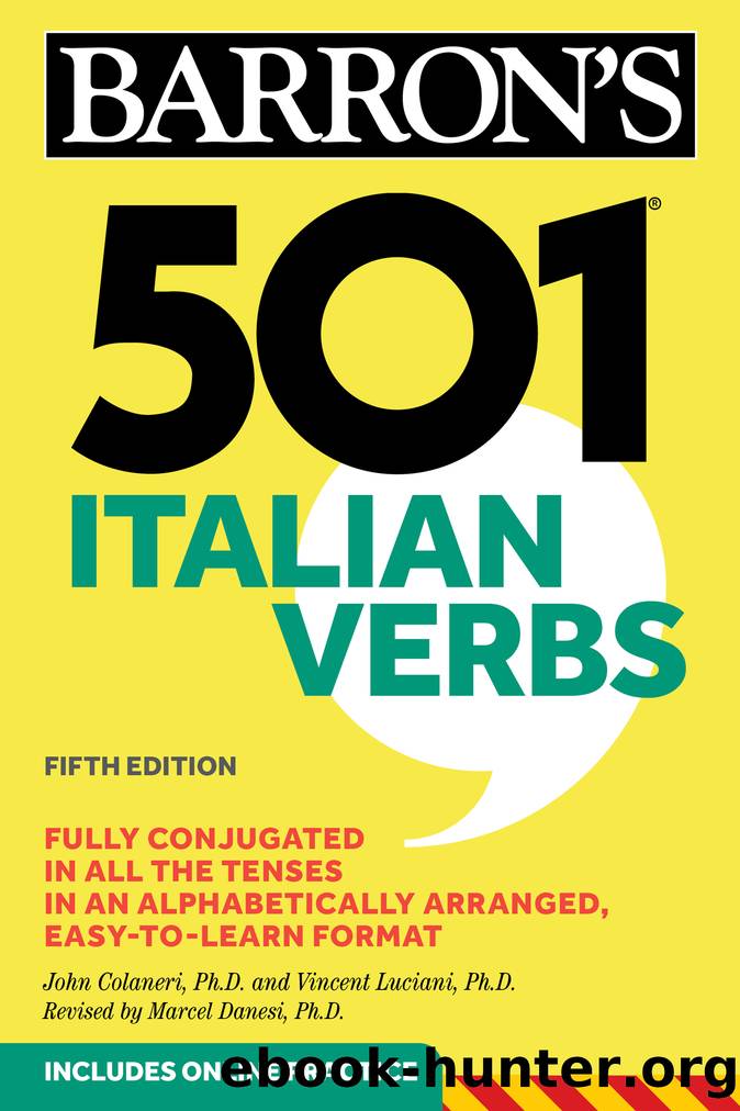 501 Italian Verbs by John Colaneri
