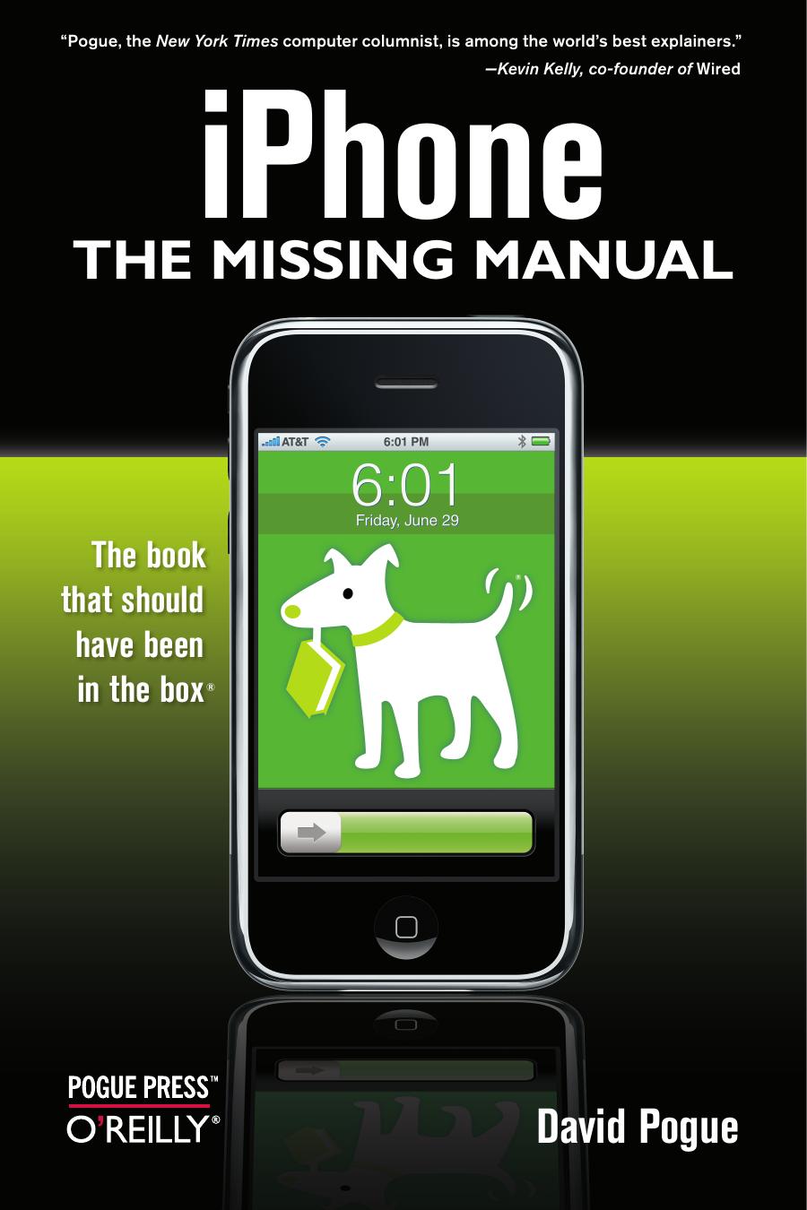 51374 IPhone The Missing Manual by Unknown