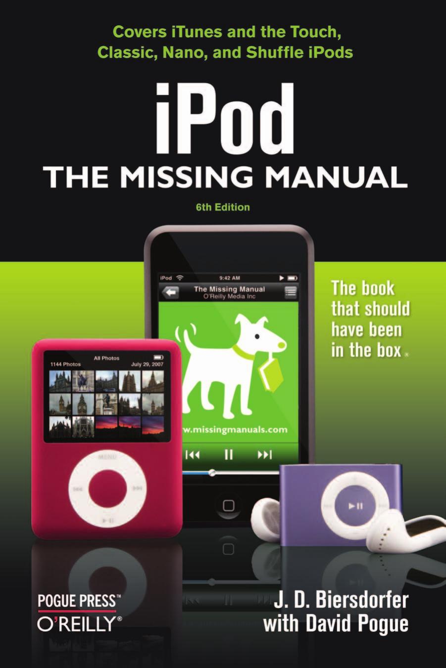 51491 IPod The Missing Manual by Unknown