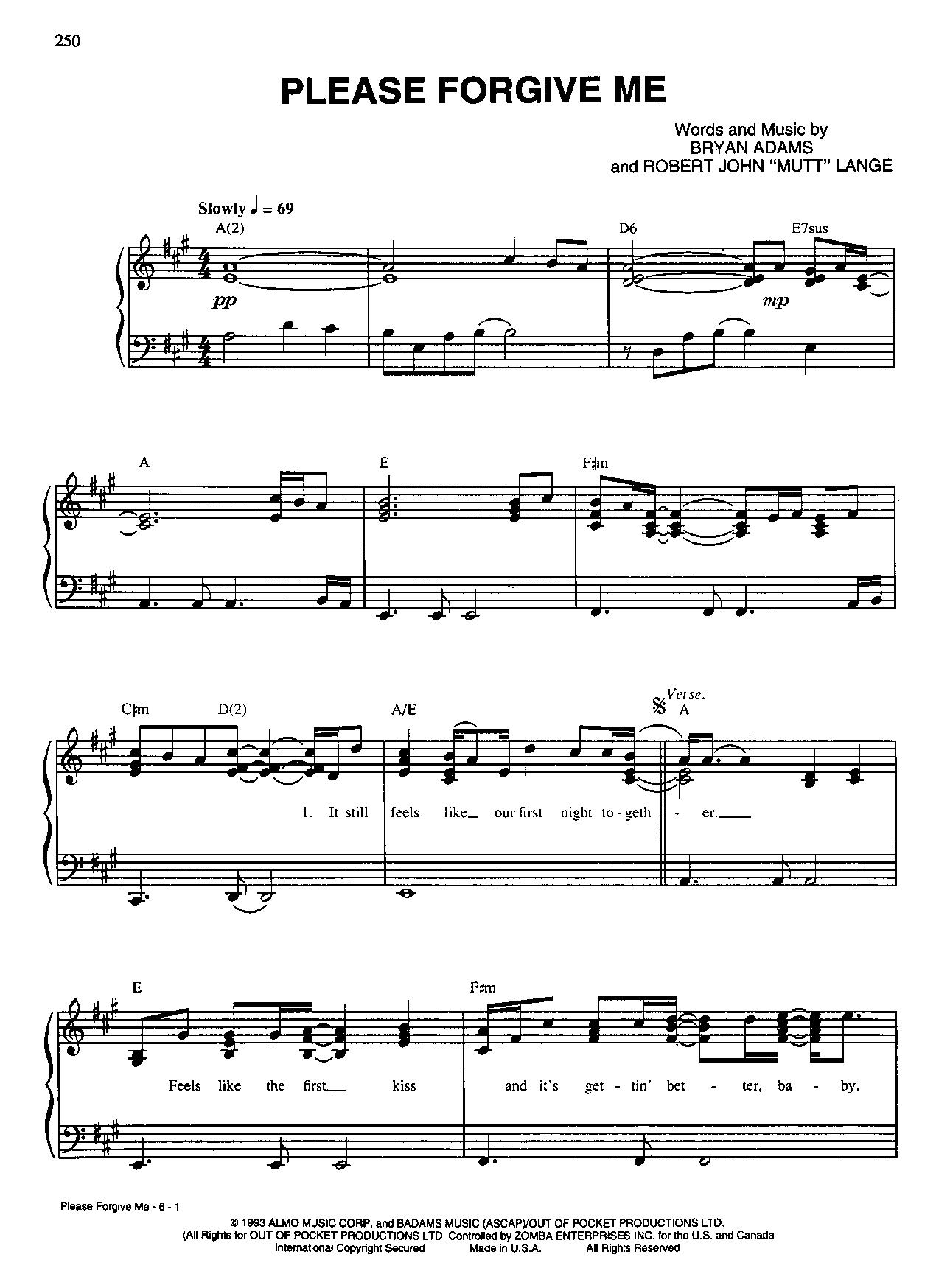 52 Bryan Adams, Sting, Rod Stewart-Please Forgive Me by Unknown