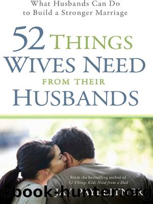 52 Things Wives Need from Their Husbands by Jay Payleitner