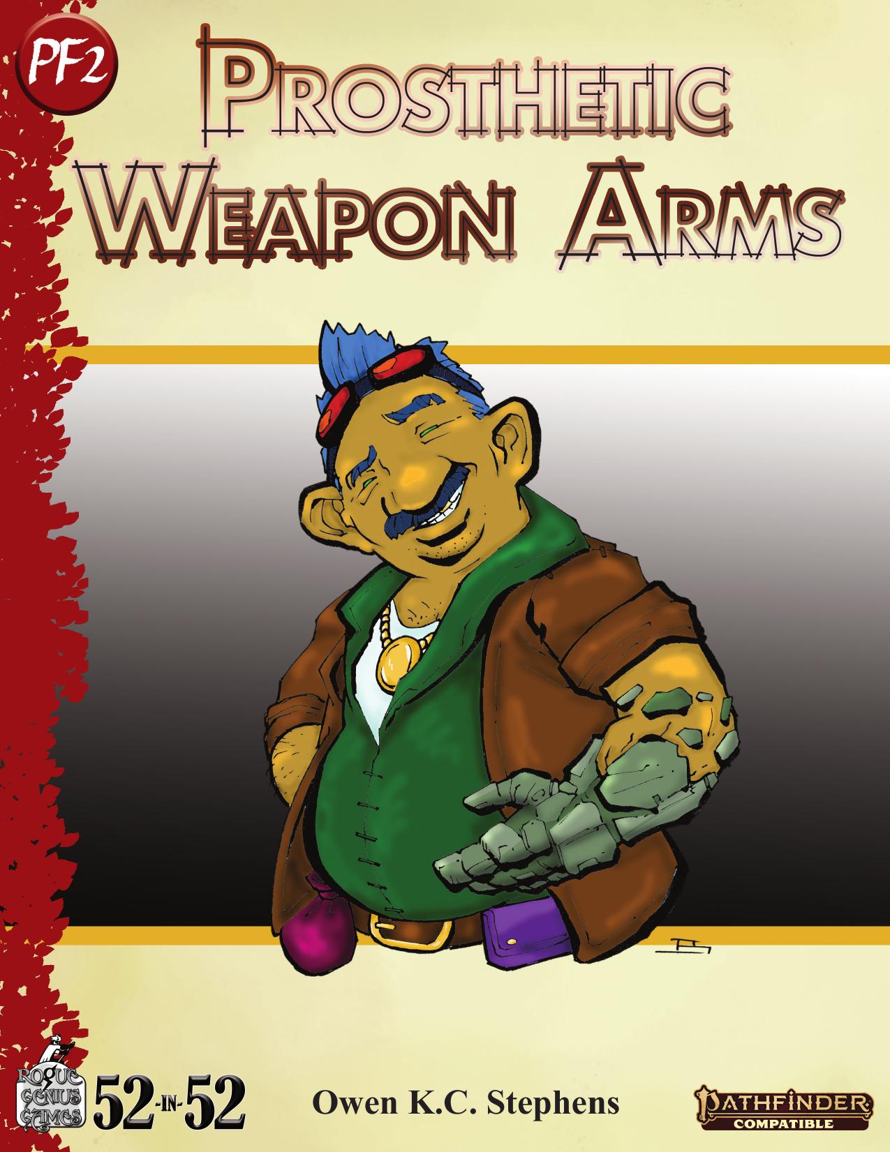 52-in-52 by 11 Prosthetic Weapon Arms