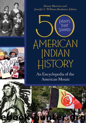55 Events That Shaped American Indian History : An Encyclopedia of the American Mosaic (9781440835773) by Martinez Donna (EDT); Bordeaux Jennifer Williams (EDT)