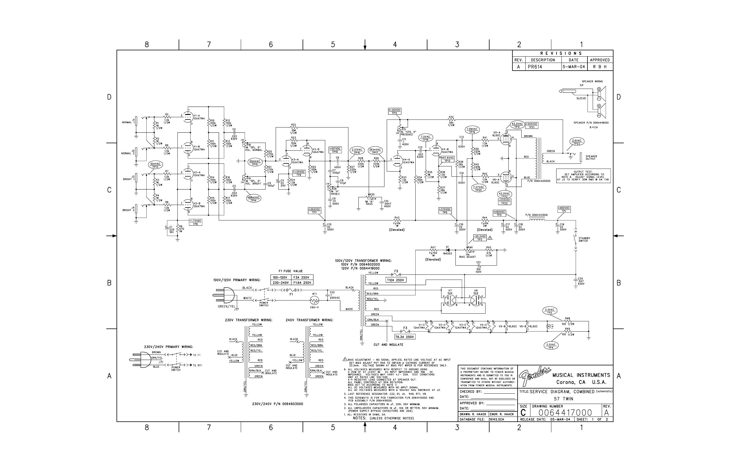 57 twin amp by Unknown