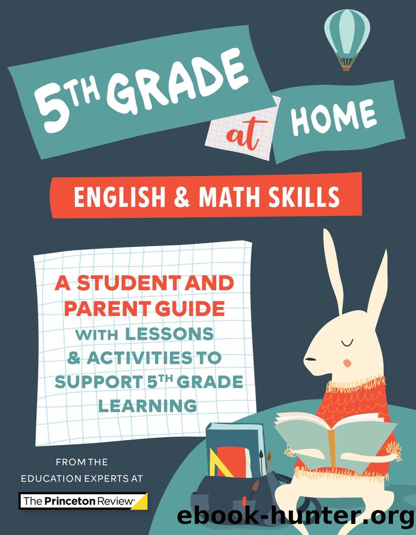 5th Grade at Home by The Princeton Review