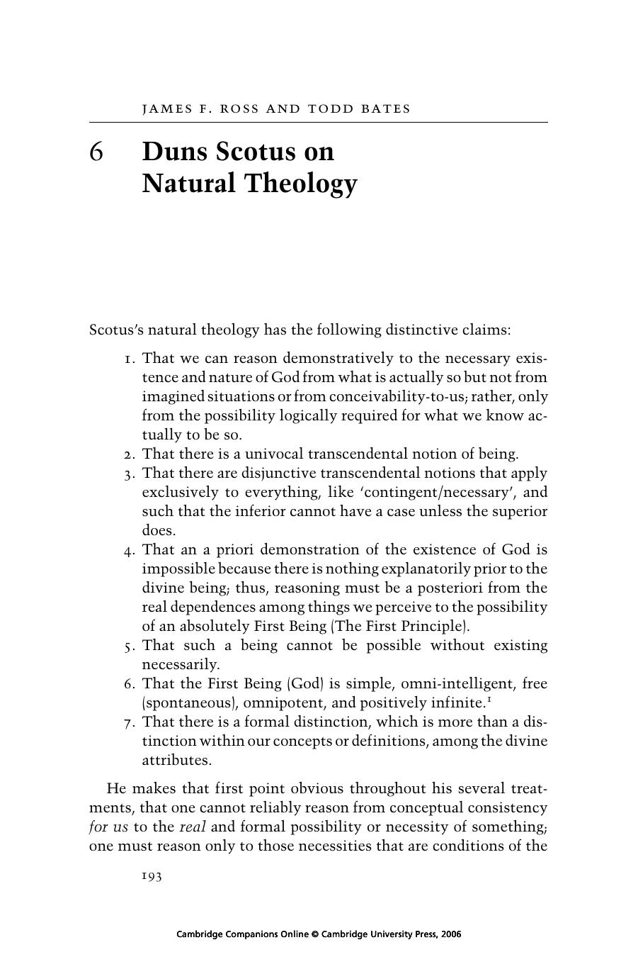 6 Natural Theology by Unknown