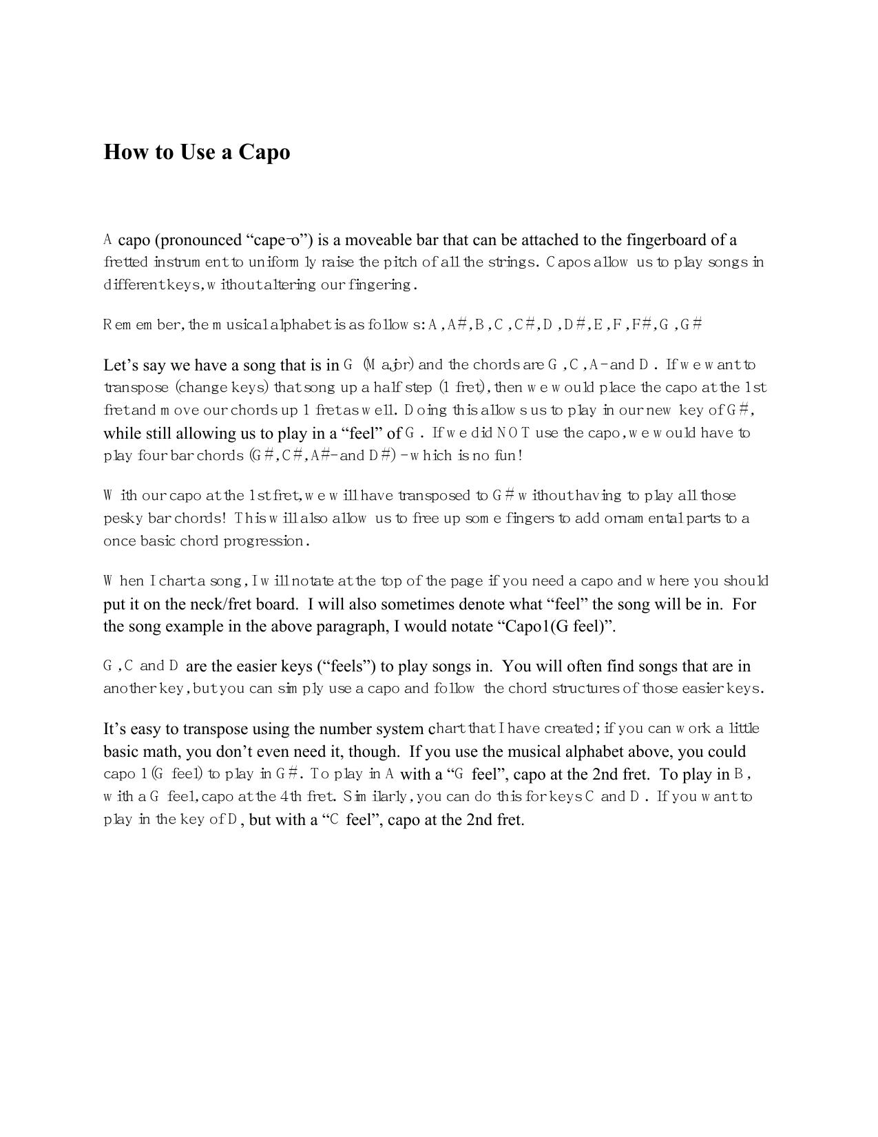 6.1 16 How To Use A Capo.pdf by Erich Mahnke