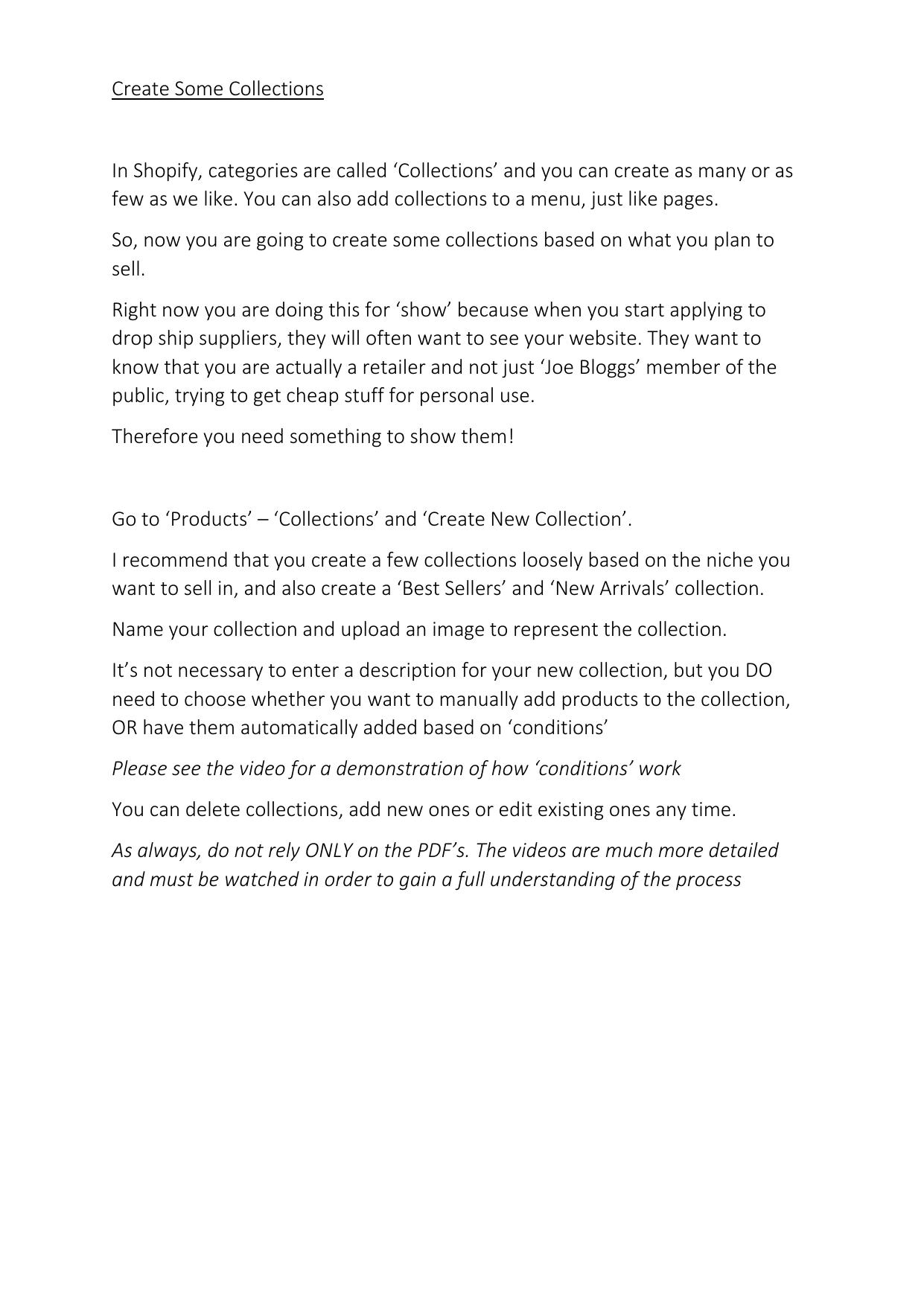 6.1 Create Some Collections.pdf by Julie Wilson