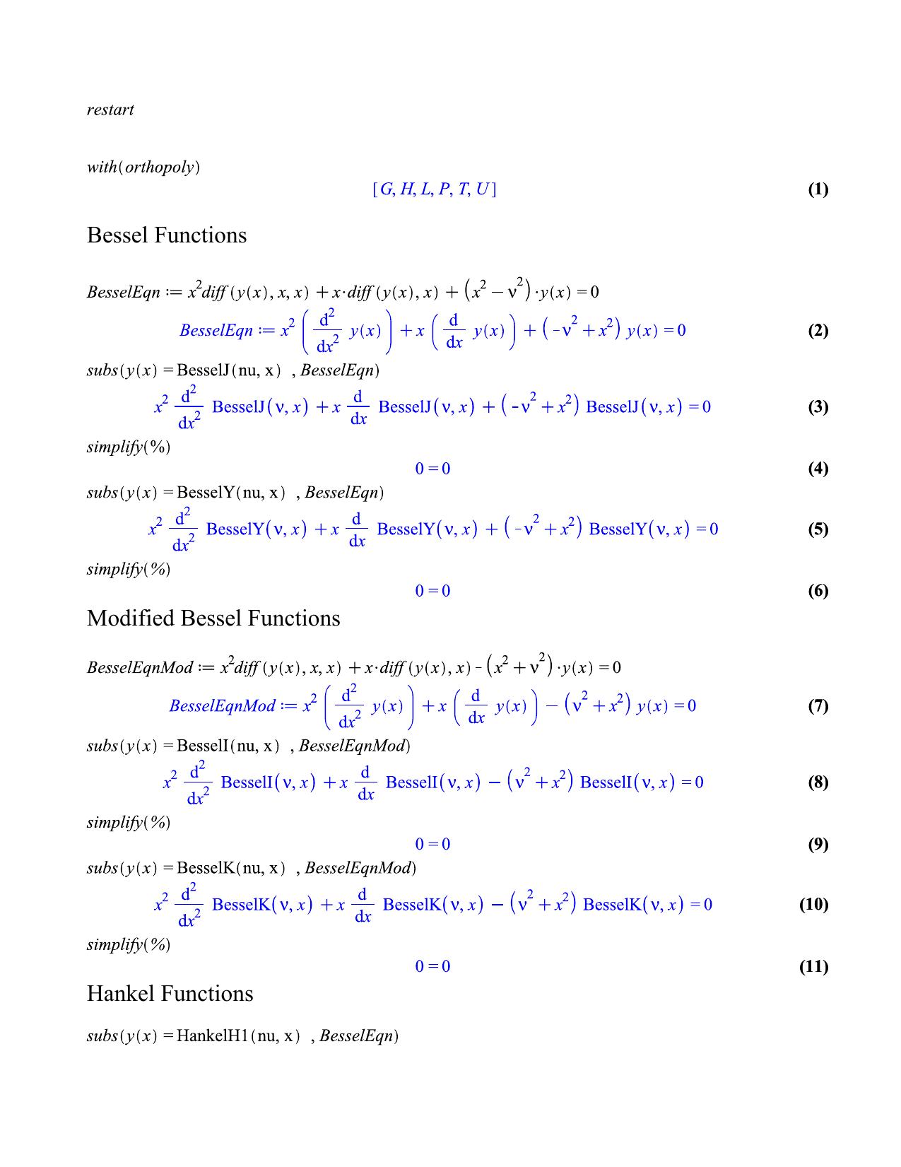 6.6 Bessel Functions by Unknown