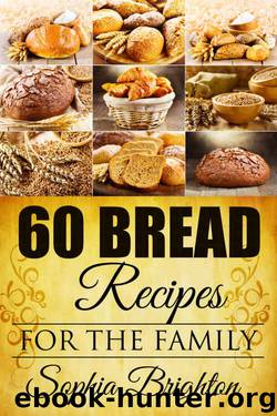60 Bread Recipes: For The Family (Recipes For Bread,Curry Recipe,French Bread Recipe,Gravy Recipe) by Sophia Brighton