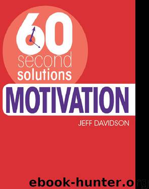 60 Second Solutions Motivation by Jeff Davidson