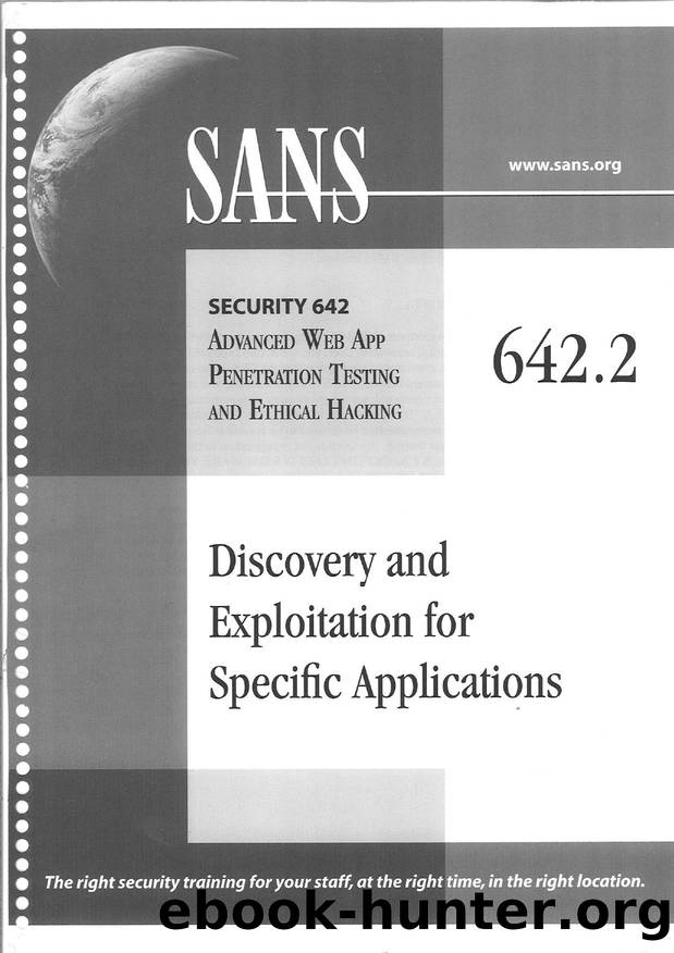 642.2 by Discovery & Exploitation for Specific Applications