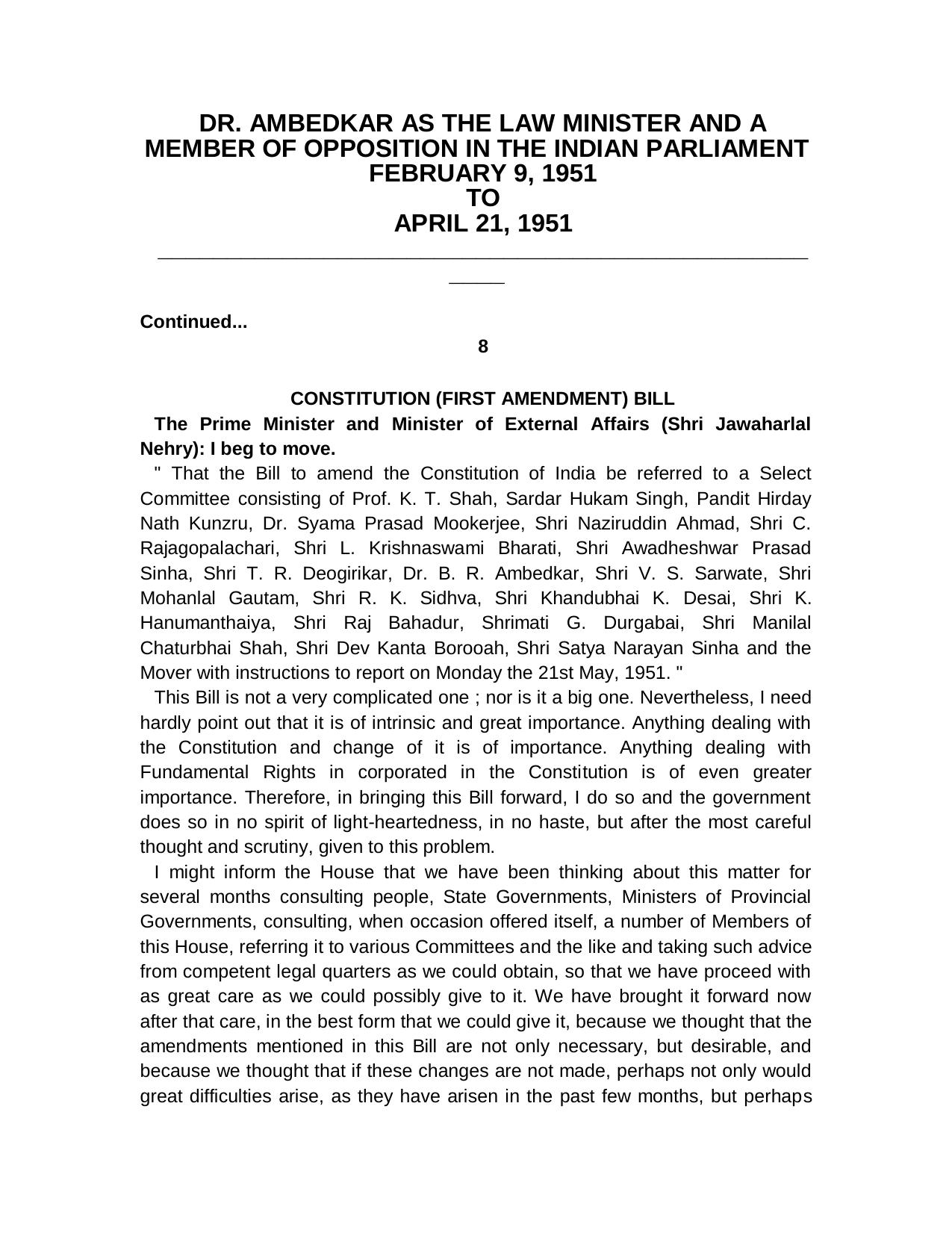 65D2.Dr. Ambedkar As The Law Minister 9.2.1951 to 21.4.1951 by ajay singh