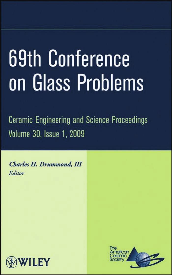 69Th Conference on Glass Problems by Drummond Charles H