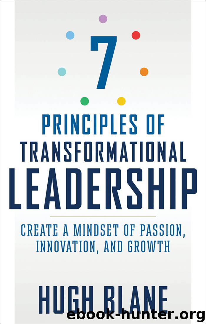7 Principles of Transformational Leadership by Hugh Blane