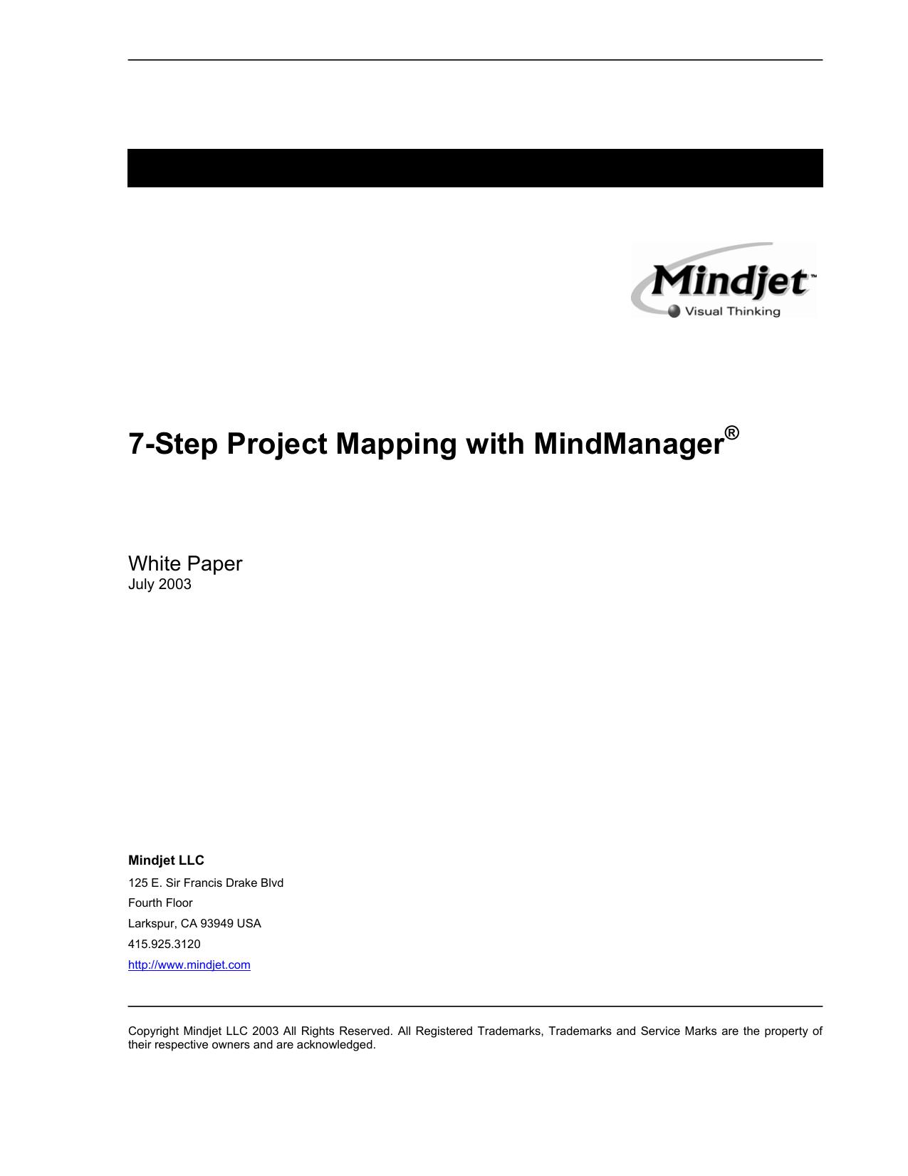7 Step Project Mapping With Mind Manager by youlanda
